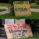 Image for article titled 'Honk If Droping Off Daughter': Sad, Weird College Sex Banners Across America
